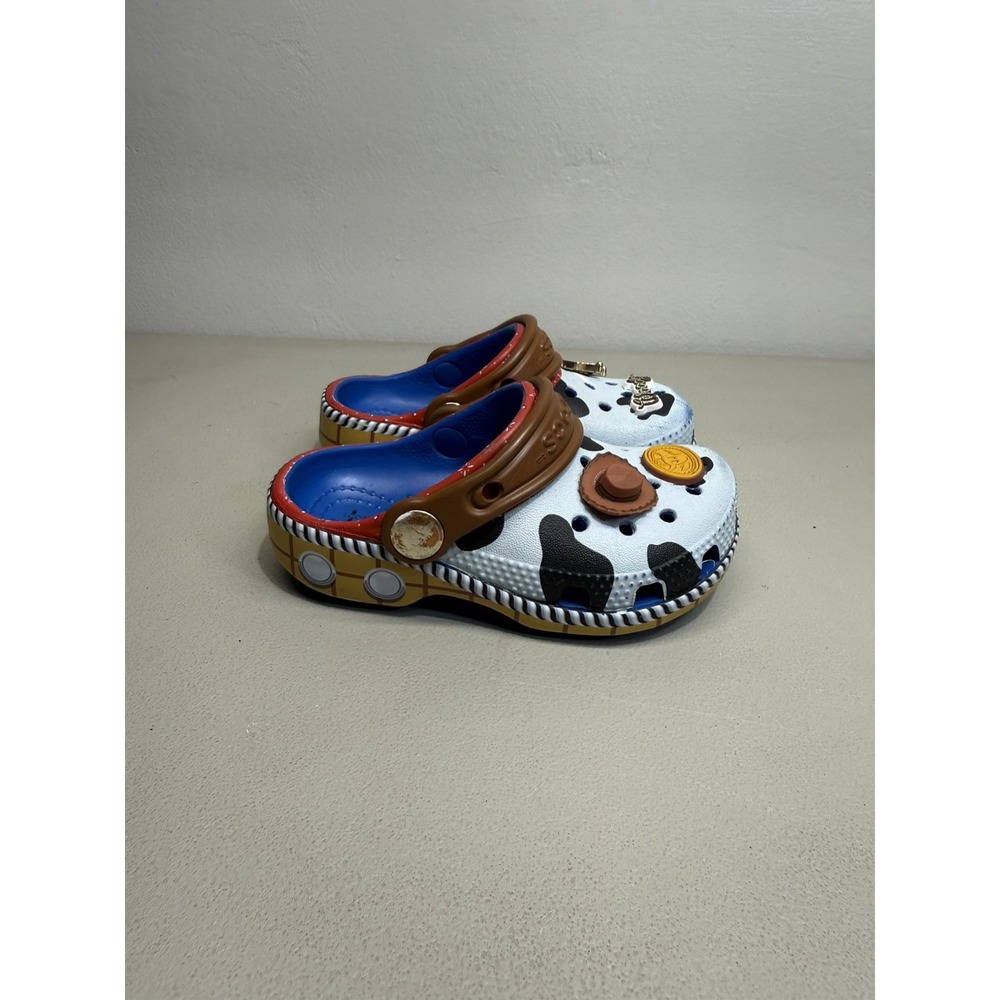 CROCS TOY STORY SHERIFF WOODY Pixar Classic Clog Toddler Size C7